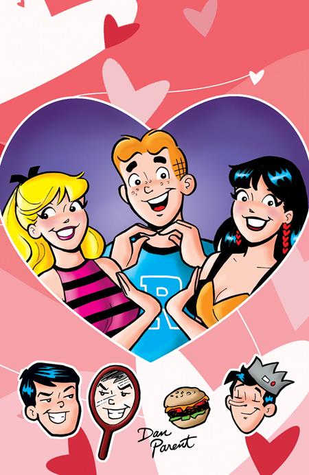 BETTY AND VERONICAS VALENTINES SPECTACULAR (ONE SHOT) CVR D DAN PARENT FOIL FULL ART VAR FOC November 30, 2026