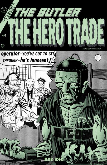 HERO TRADE THE BUTLER #1 (ONE SHOT) CVR G STEVE DITKO GLOW-IN-THE-DARK OLD MASTERS VAR FOC November 30, 2026