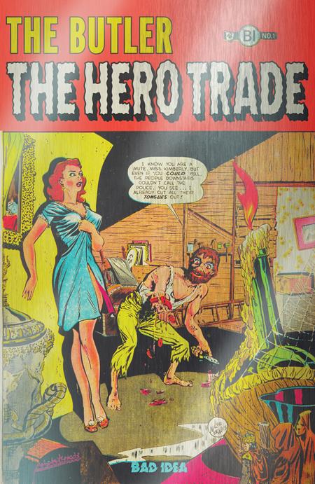 HERO TRADE THE BUTLER #1 (ONE SHOT) CVR I INC 1:50 LOU MORALES METAL OLD MASTERS VAR FOC November 30, 2026