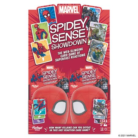 MARVEL SPIDEY SENSE SHOWDOWN CDU OF 6 FOC December 21, 2026