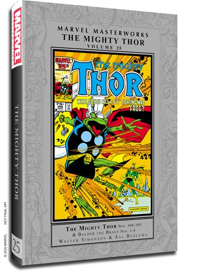 MARVEL MASTERWORKS THE MIGHTY THOR HC VOL 25 WALTER SIMIONSON REGULAR EDITION FOC November 30, 2026