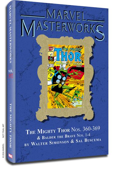 MARVEL MASTERWORKS THE MIGHTY THOR HC VOL 25 WALTER SIMONSON DIRECT MARKET EDITION CVR FOC November 30, 2026