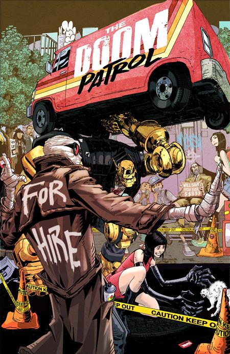 DOOM PATROL #5 CVR D DAMION SCOTT CARD STOCK VAR FOC November 30, 2026