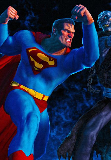 SUPERMAN #46 CVR D MARK SPEARS LEFT CONNECTING CARD STOCK VAR FOC January 4, 2027