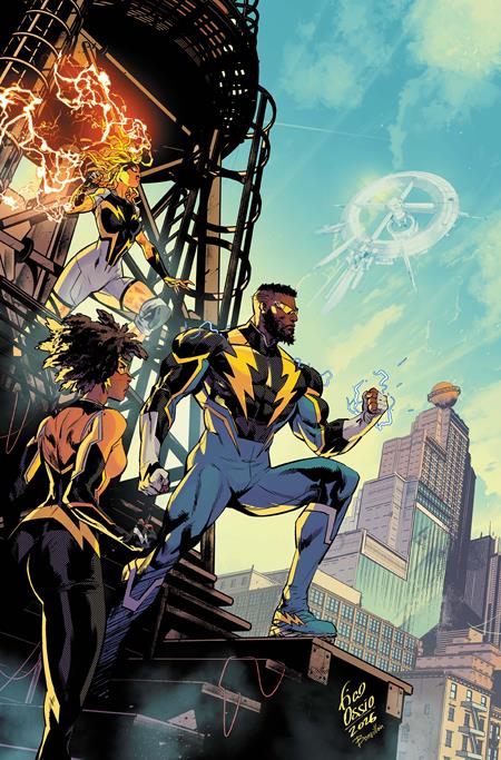 DC POWER BLACK LIGHTNING 50TH ANNIVERSARY SPECIAL #1 (ONE SHOT) CVR B FICO OSSIO CARD STOCK VAR FOC January 4, 2027