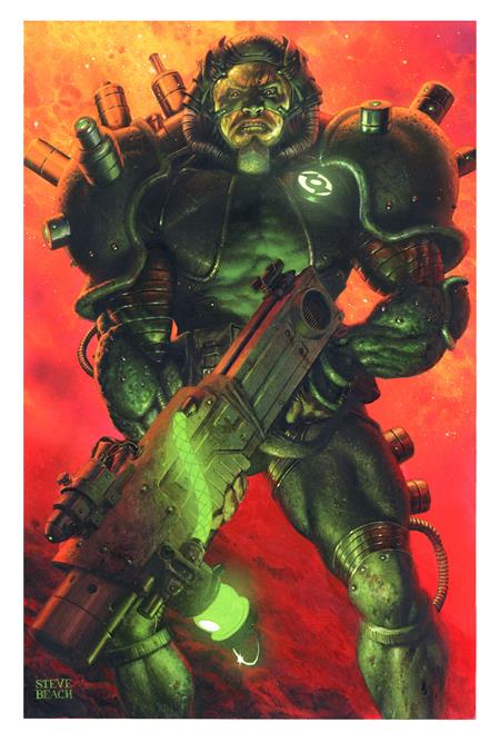 GREEN LANTERN DOOMED COSMOS #1 (OF 6) CVR C STEVE BEACH CARD STOCK VAR FOC December 14, 2026