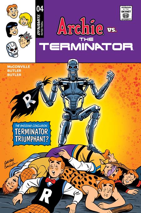 ARCHIE VS THE TERMINATOR #4 CVR D BILL GALVAN VAR FOC December 14, 2026