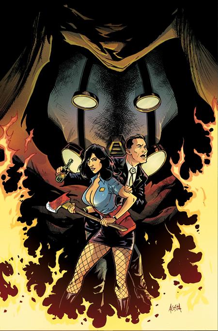 MONSTERVISION FEATURING JOE BOB BRIGGS AND DARCY #2 CVR E DAVE ACOSTA LIMITED VIRGIN VAR FOC January 4, 2027