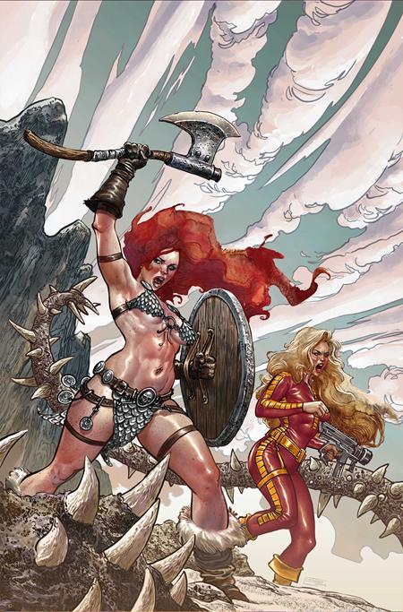 RED SONJA BARBARELLA #3 CVR J INC 1:15 DIEGO YAPUR VIRGIN VAR FOC November 30, 2026