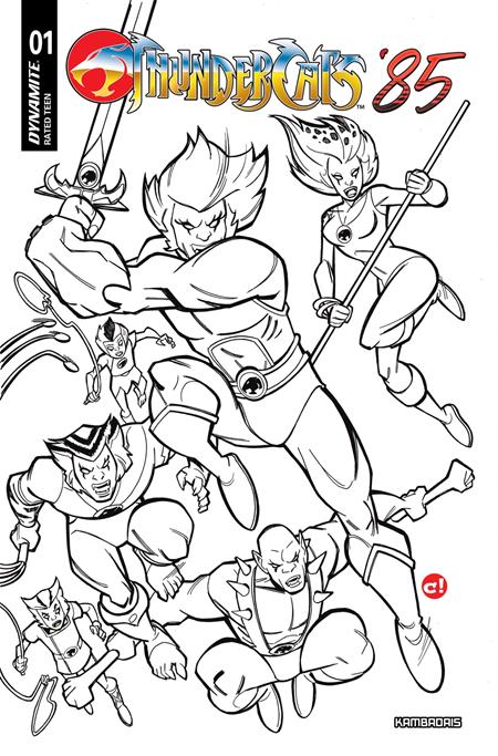 THUNDERCATS 85 #1 CVR K INC 1:10 CRAIG ROUSSEAU LINE ART VAR FOC November 30, 2026