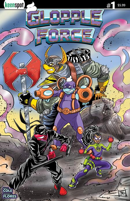 GLOPPLE FORCE #1 CVR A JOHNNY J FLORES GLOPS ASSEMBLE FOC December 7, 2026