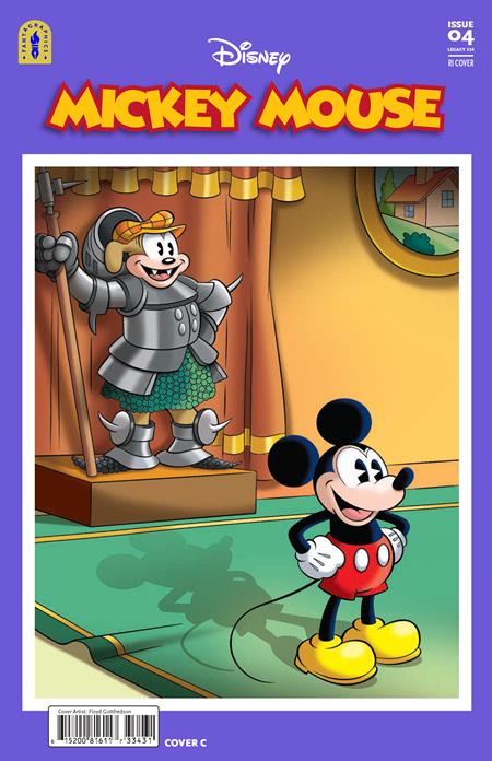 MICKEY MOUSE LEGACY #334 THE AMORPHIUM MENACE CVR C INC 1:10 FLOYD GOTTFREDSON VAR FOC December 14, 2026