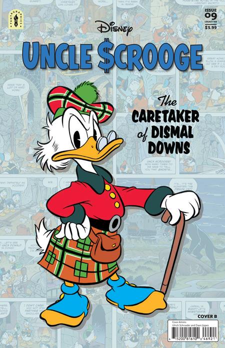 UNCLE SCROOGE LEGACY #469 CARETAKER OF DISMAL DOWNS CVR B DAAN JIPPES ULRICH SCHROEDER VAR FOC December 7, 2026