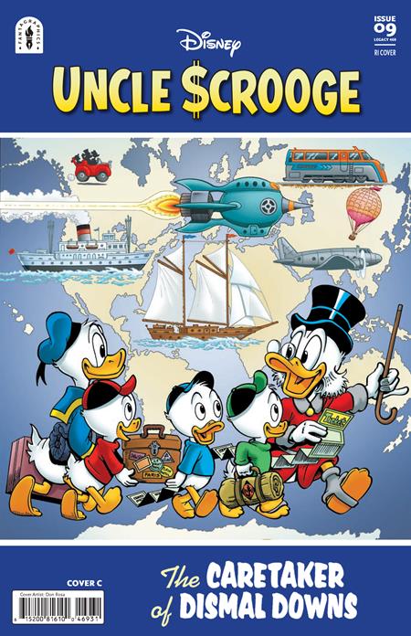 UNCLE SCROOGE LEGACY #469 CARETAKER OF DISMAL DOWNS CVR C INC 1:10 DON ROSA VAR FOC December 7, 2026