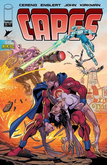 INVINCIBLE UNIVERSE CAPES #15 CVR A MARK ENGLERT FOC January 4, 2027