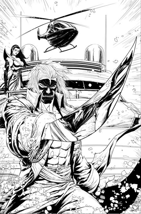FINAL BOSS #13 CVR D INC 1:25 TYLER KIRKHAM B&W VAR (MR) FOC January 4, 2027