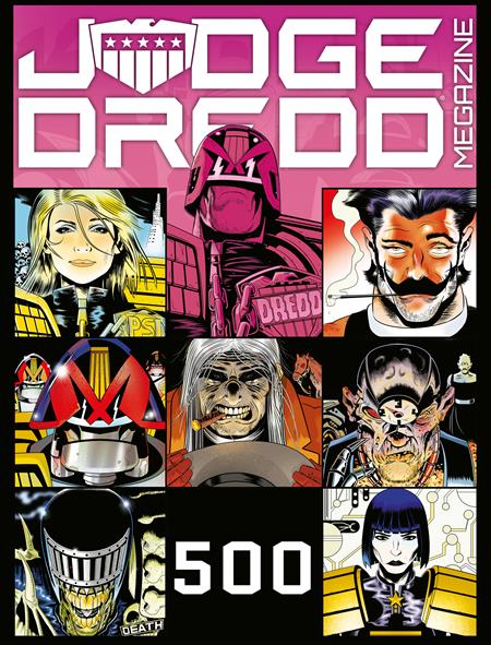 JUDGE DREDD MEGAZINE #500 CVR A STEWART K MOORE FOC November 30, 2026