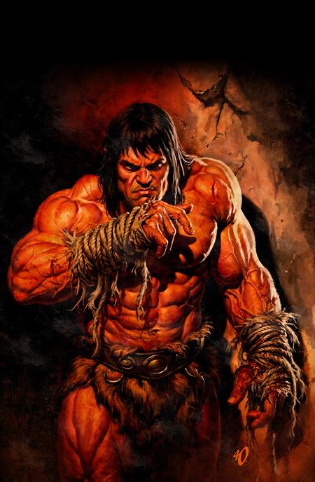 CONAN THE BARBARIAN #39 CVR F ARIEL OLIVETTI VIRGIN CARDSTOCK VAR (MR) FOC January 4, 2027