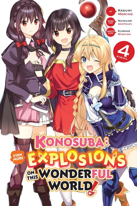 KONOSUBA EVEN MORE EXPLOSIONS ON THIS WONDERFUL WORLD TP VOL 04 FOC December 14, 2026