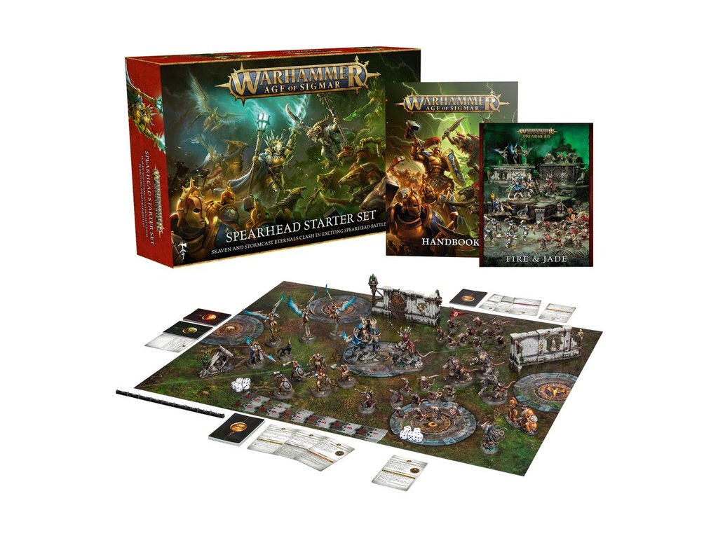 AGE OF SIGMAR: SPEARHEAD STARTER SET ENG