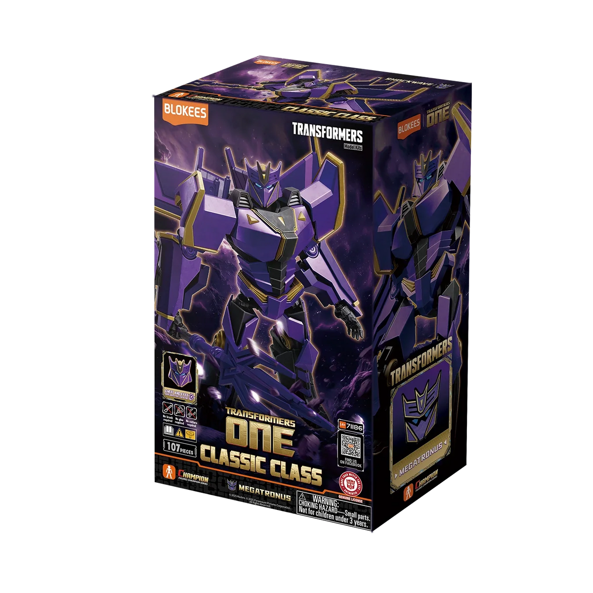 Transformers Classic Class 20 - Transformers One Megatronus | Blokees