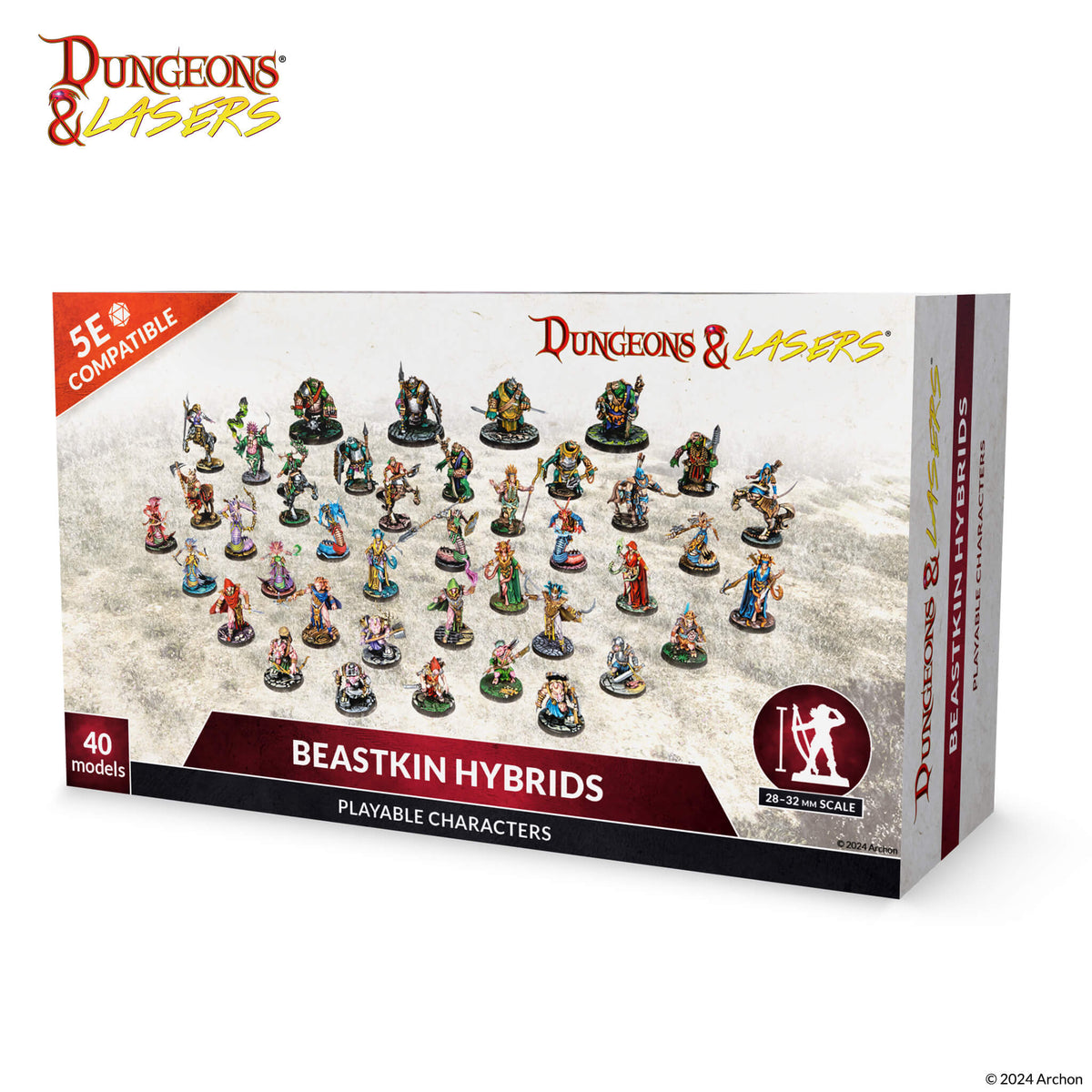 Dungeon And Lasers Beastkin Hybrids: Playable Characters