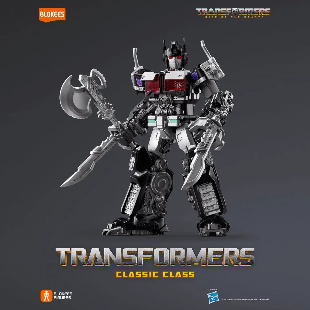 Transformers Classic Class 08 - Nemesis Prime - Rise of the Beasts | Blokees
