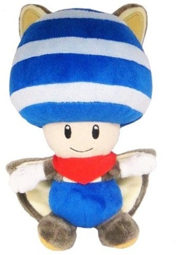 Nintendo - Super Mario - Flying Squirrel Toad 8" Plush - Blue