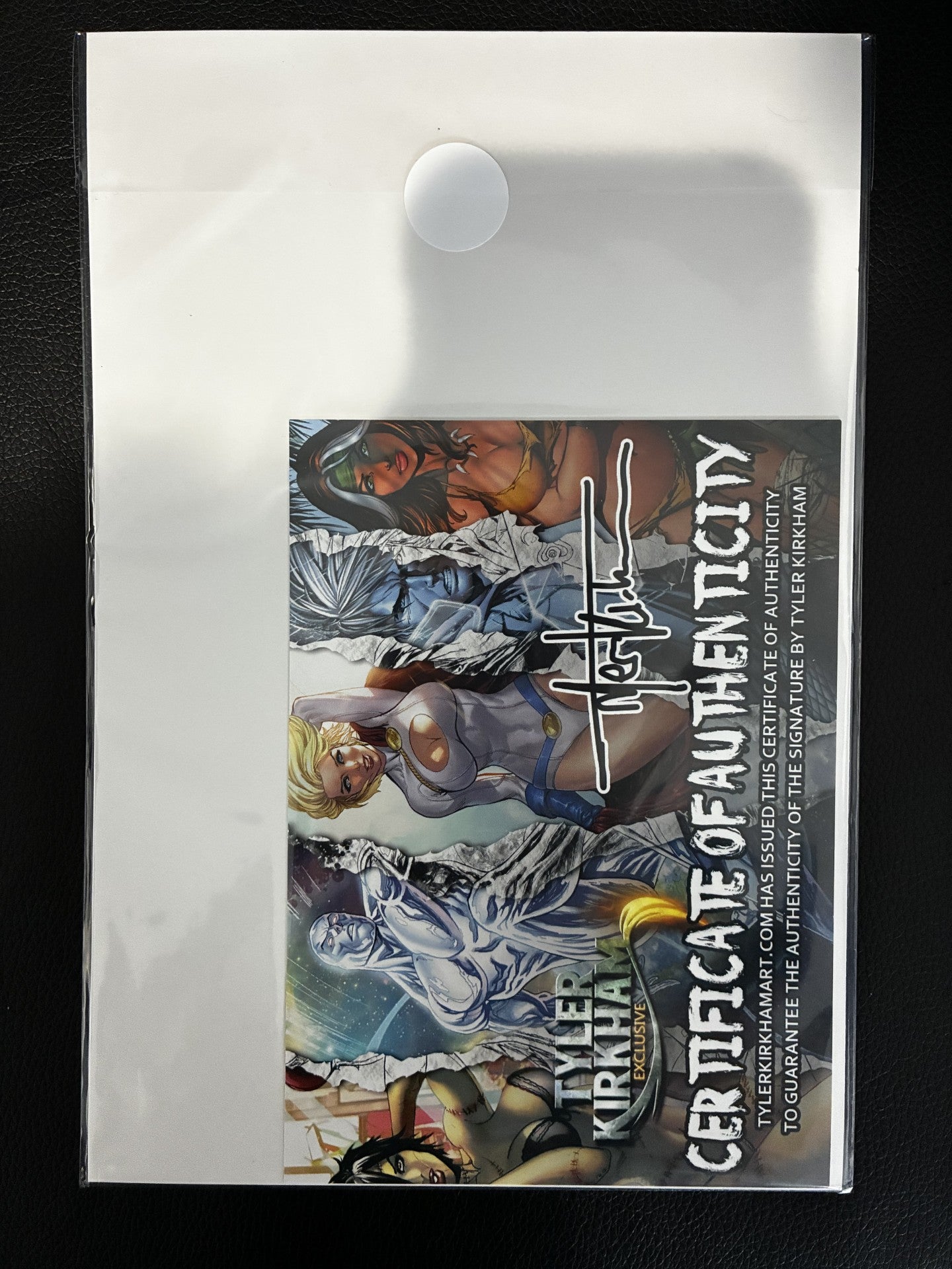 DORC #6 TYLER KIRKHAM SIGNED W/ COA Virgin