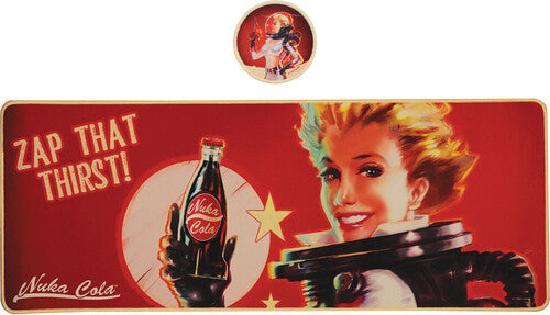 Fallout - XL Desk Pad & Coaster Set - Nuka-Cola