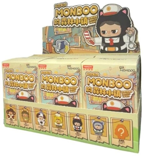 TOY CITY - MONBOO - Forest Town series Blind Box 6pc display