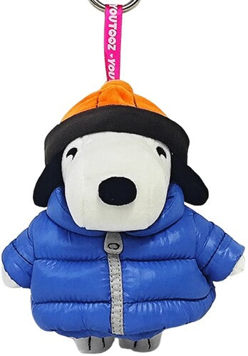 Youtooz - Peanuts - 5" Plush Keychain - Snoopy Puffer Jacket