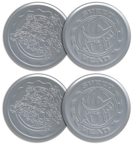 Teenage Mutant Ninja Turtles - Embossed Metal Coasters - Set of 4 (TMNT)