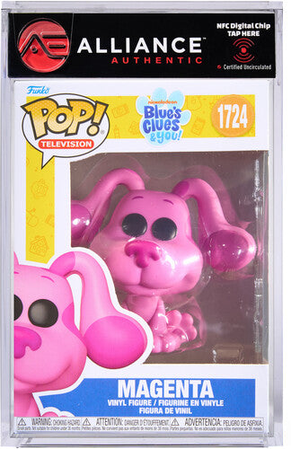 Funko POP! Animation: Blues Clues - Magenta - Alliance Authentic Encapsulated