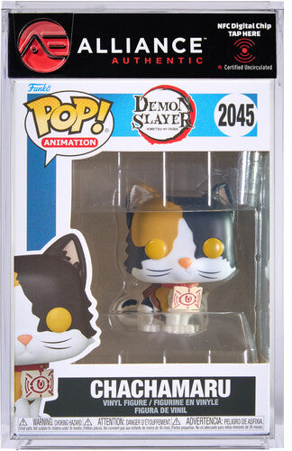 Funko POP! Anime: Demon Slayer - Chachamaru - Alliance Authentic Encapsulated