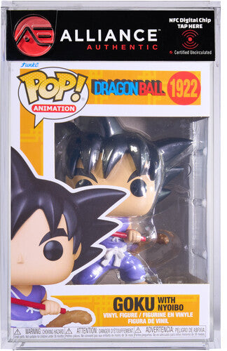 Funko POP! Anime: Dragon Ball - Goku (Nyoibou) - Alliance Authentic Encapsulated