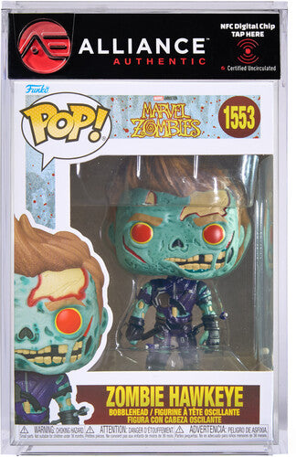 Funko POP! Marvel: Marvel Zombies - Zombie Hawkeye - Alliance Authentic Encapsulated