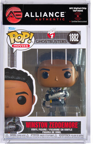 Funko POP! Movies: Ghostbusters II - Winston Zeddemore - Alliance Authentic Encapsulated