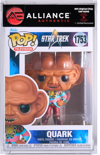 Funko POP! Television: Star Trek - Quark - Alliance Authentic Encapsulated