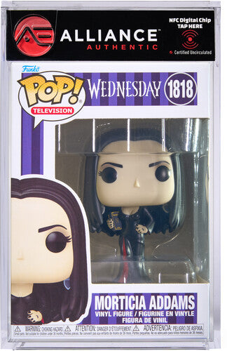 Funko POP! Television: Wednesday - Morticia Addams - Alliance Authentic Encapsulated