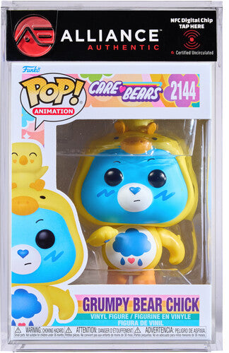 Funko POP! Animation: Care Bears - Grumpy Bear Chick - Alliance Authentic Encapsulated