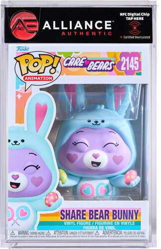 Funko POP! Animation: Care Bears - Share Bear Bunny - Alliance Authentic Encapsulated