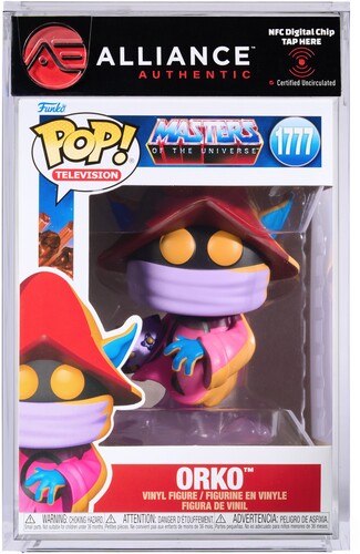 Funko POP! Animation: Masters of the Universe - Orko, Comic Deco (He-Man, MOTU) - Alliance Authentic Encapsulated