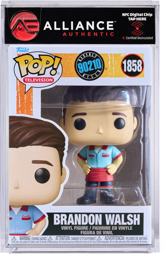 Funko POP! Television: Beverly Hills 90210, Brandon Walsh ('90's) - Alliance Authentic Encapsulated