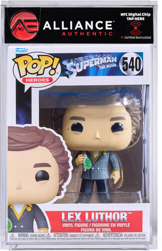 Funko POP! Movies: Superman: The Movie - Lex Luthor (1978) (Styles May Vary) - Alliance Authentic Encapsulated