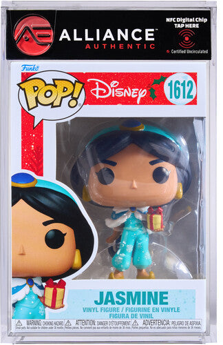 Funko POP! Disney: Princess Holiday - Jasmine, Winter Outfit - Alliance Authentic Encapsulated