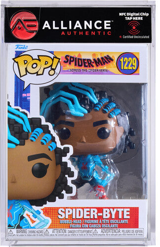 Funko POP!: Spider-Man: Across The Spider-Verse - Spider-Byte - Alliance Authentic Encapsulated
