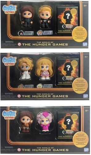 The Loyal Subjects - Hunger Games - 2.5 inch Cheebee Cutie Figure 3-pack FOC October 27, 2026