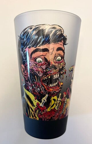 Toon Tumblers - Pre-Code Horror Comic Book Cover - Black Cat Mystery 50 Pint Glass