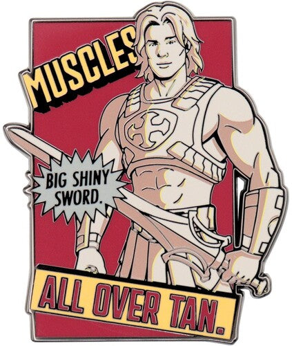 Masters of the Universe (2026) - Limited Edition Pin Badge - He-Man (MOTU)